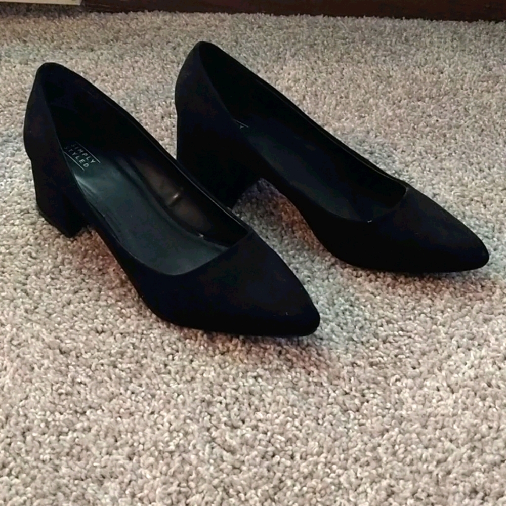 Simply Styled Power block heel/pump